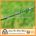 galvanized and pvc coated barbed wire coils